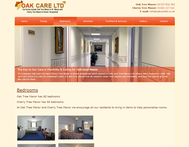 Care Home Website